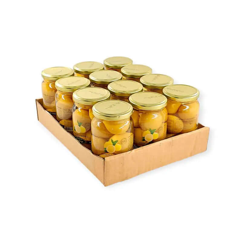 12X Eingelegte Salzzitronen in Glas 350g – Bild 2