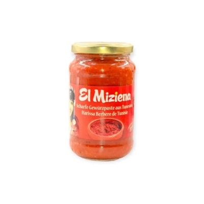 12X Harissa Paste Meziena aus Cayenne Schoten 350 g