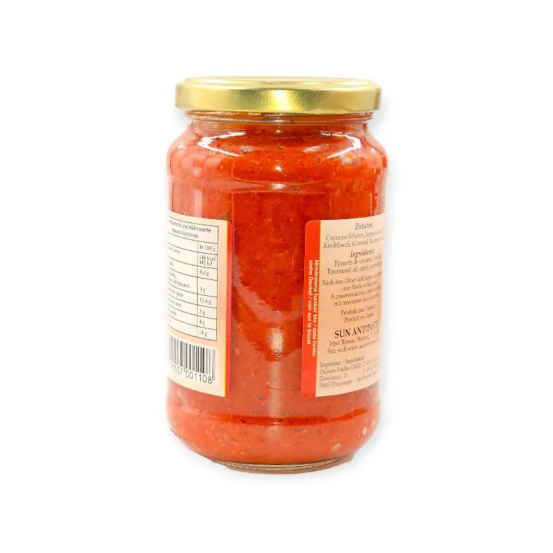12X Harissa Paste Meziena aus Cayenne Schoten 350 g – Bild 3