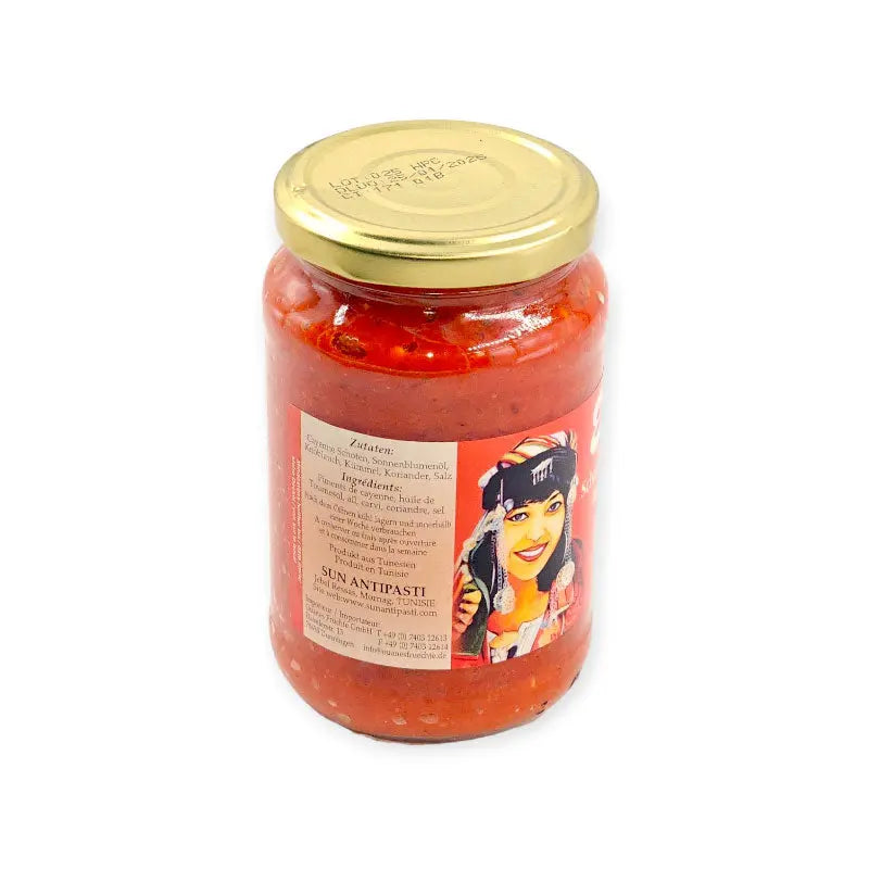 12X Harissa Paste Meziena aus Cayenne Schoten 350 g – Bild 4